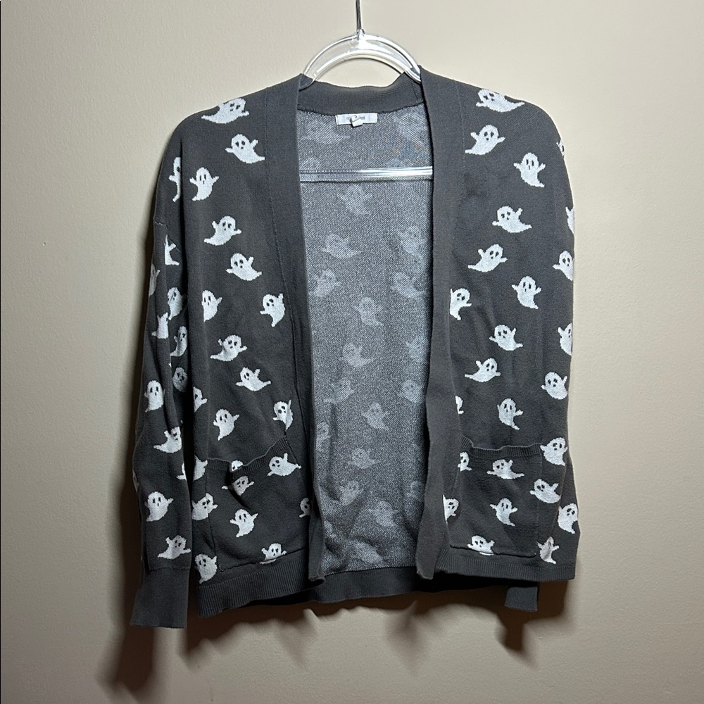 Maurices Gray Knit Cardigan